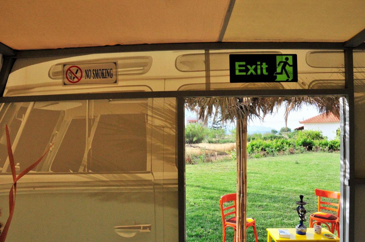Cornelia Hippie Magic Bus Villa Kíssamos Eksteriør billede