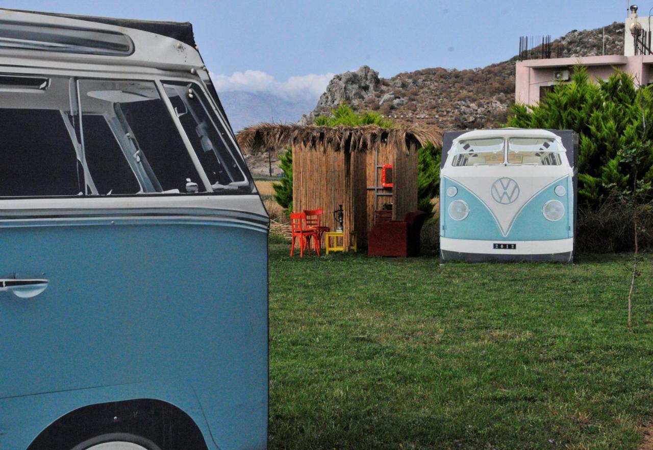 Cornelia Hippie Magic Bus Villa Kíssamos Eksteriør billede