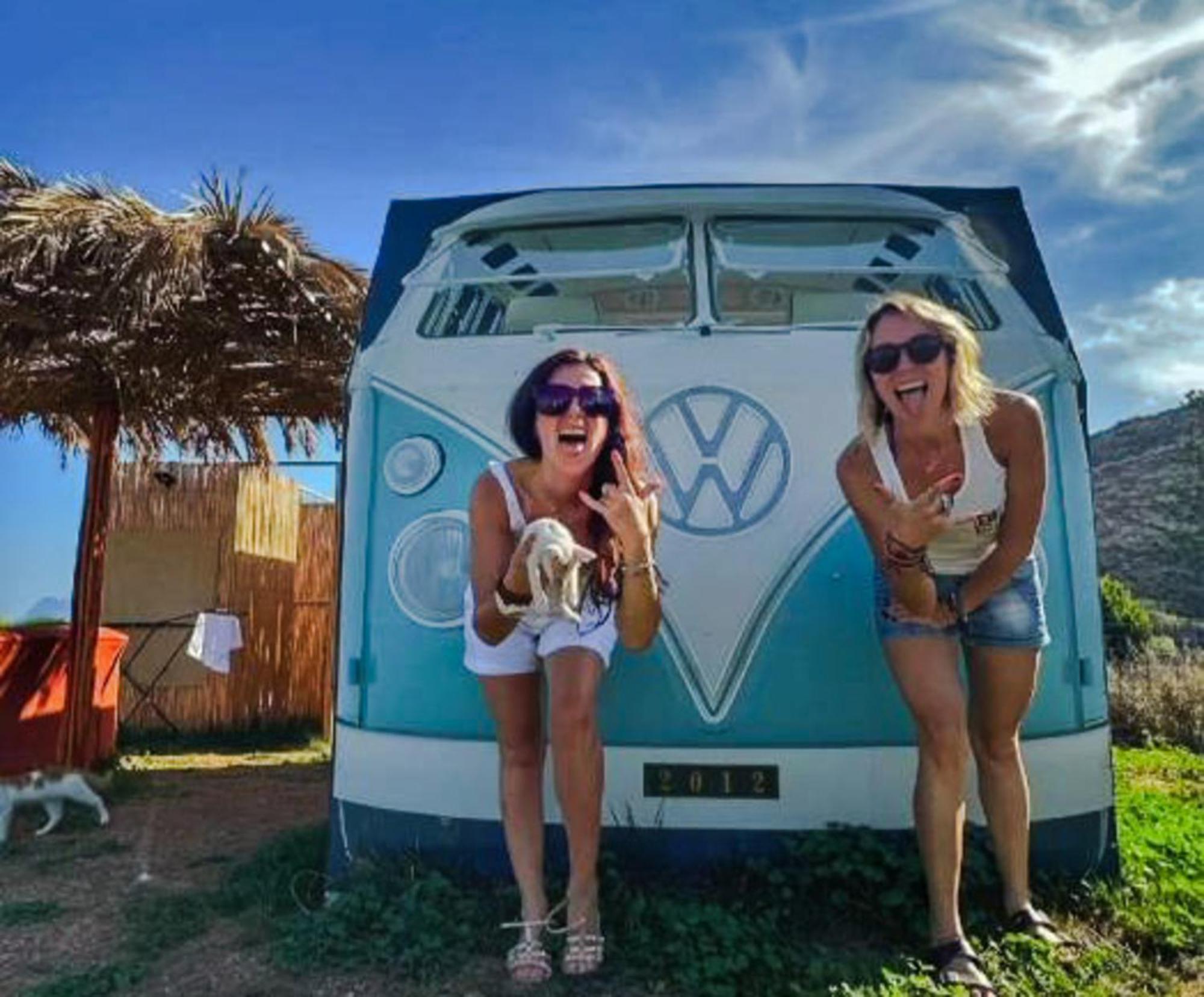 Cornelia Hippie Magic Bus Villa Kíssamos Eksteriør billede
